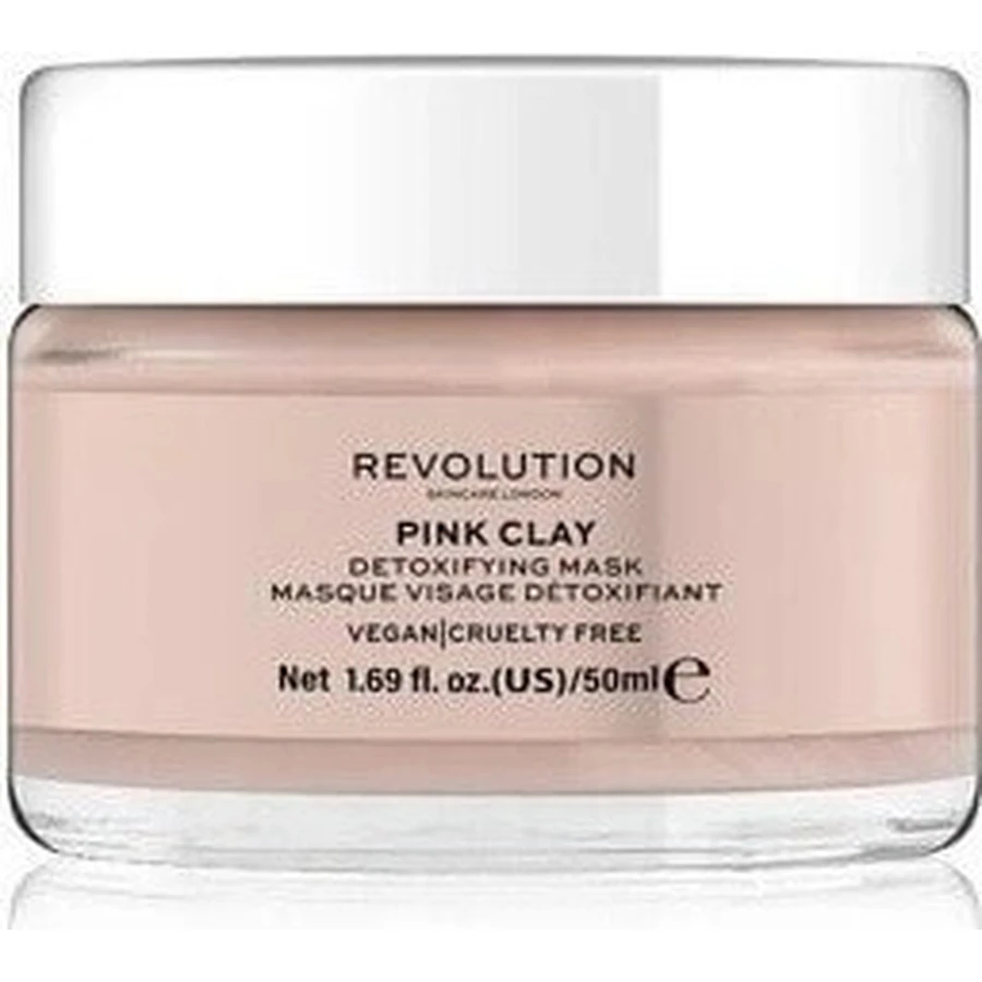 Рожева глиняна детоксикуюча маска для обличчя Revolution Skincare 1×1 шт: ціни та характеристики