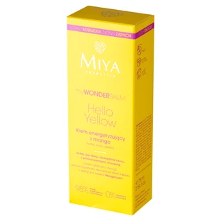 Miya Cosmetics myWONDERBALM Hello Yellow Mango енергетичний крем, 75 мл