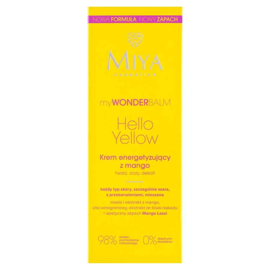 Miya Cosmetics myWONDERBALM Hello Yellow Mango енергетичний крем, 75 мл: ціни та характеристики