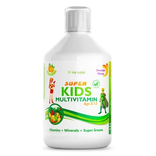 Мультивітамінна рідина Super Kids, 500 мл, Swedish Nutra