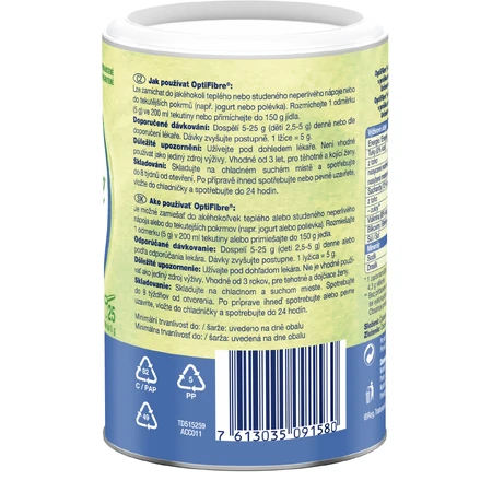 Nestlé OptiFibre 125 г: ціни та характеристики