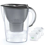 Brita Marella, фильтр-кувшин 2,4 л, графит + фильтр Maxtra Pro Pure Performance, 3 шт.: цены и характеристики