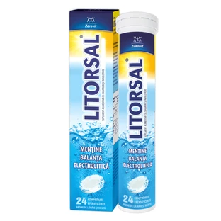 Літорсаль Zdrovit Litorsal, 24 шипучі таблетки 
