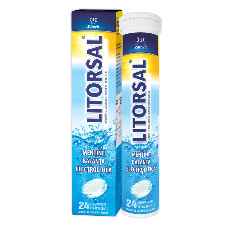 Литорсаль Zdrovit Litorsal, 24 шипучих таблеток: цены и характеристики