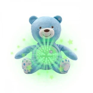 Игрушка-проектор Baby Bear, голубой, 0 месяцев+, 0801520-1, Chicco