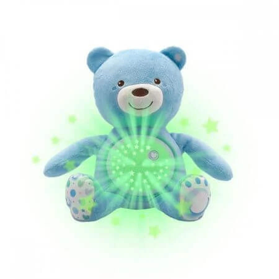 Игрушка-проектор Baby Bear, голубой, 0 месяцев+, 0801520-1, Chicco: цены и характеристики