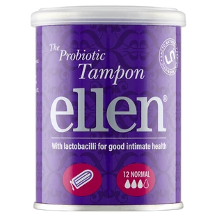 Ellen, пробіотичні тампони, нормальні, 12 шт.