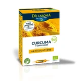 Куркума та імбир органічні, 20 пакетиків для пиття, Dietaroma