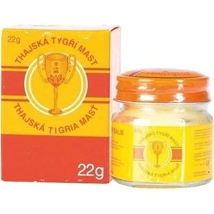 Тайский тигровый бальзам GOLDEN CUP BALM 1×22 г, тигровый бальзам