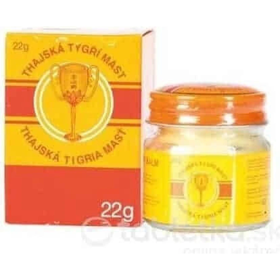 Тайська тигрова мазь GOLDEN CUP BALM 1×22 г, тигрова мазь: ціни та характеристики