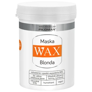 WAX Pilomax Natur Classic Blonde, регенеруюча маска для легкого воску, 240 мл