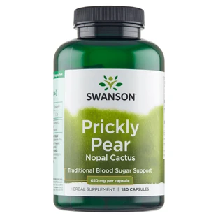 Кактус Нопаль Swanson Prickle Pear Nopal Cactus, 180 капсул ПОШКОДЖЕНА УПАКОВКА
