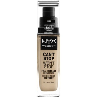 NYX Professional Makeup Can't Stop Won't Stop 24 hour Foundation High Coverage Make-up - 6.5 Nude 30 мл