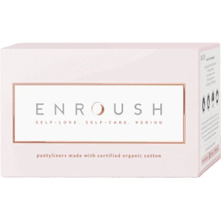 Прокладки Enroush Absorbent Zilnice Organic Cotton, 24 шт.
