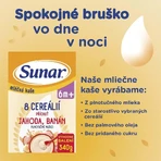 Sunar mliena kaa с 8 злаками клубника, банан XXL 340 г: цены и характеристики