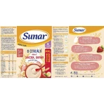 Sunar mliena kaa с 8 злаками клубника, банан XXL 340 г: цены и характеристики