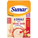 Sunar mliena kaa с 8 злаками клубника, банан XXL 340 г: цены и характеристики
