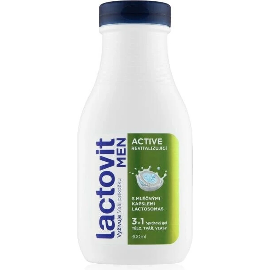Lactovit MEN Lactourea 3 в 1 Гель для душа 1×300 мл, гель для душа: цены и характеристики