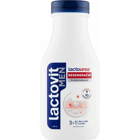 Lactovit MEN Lactourea 3 в 1 Гель для душа 1×300 мл, гель для душа: цены и характеристики