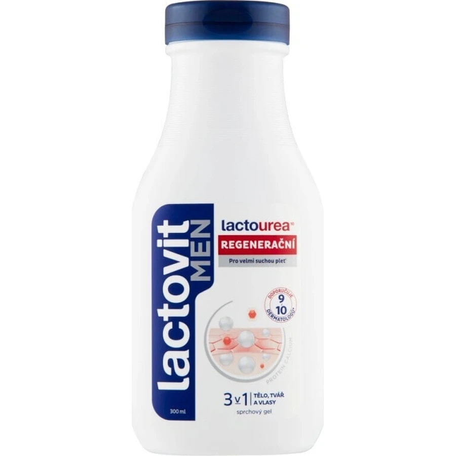 Lactovit MEN Lactourea 3 в 1 Гель для душа 1×300 мл, гель для душа: цены и характеристики