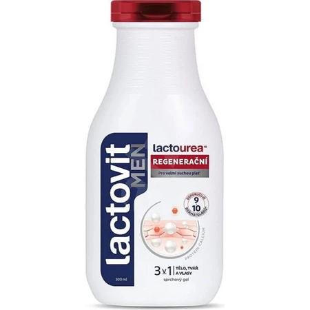 Lactovit MEN Lactourea 3 в 1 Гель для душа 1×300 мл, гель для душа: цены и характеристики