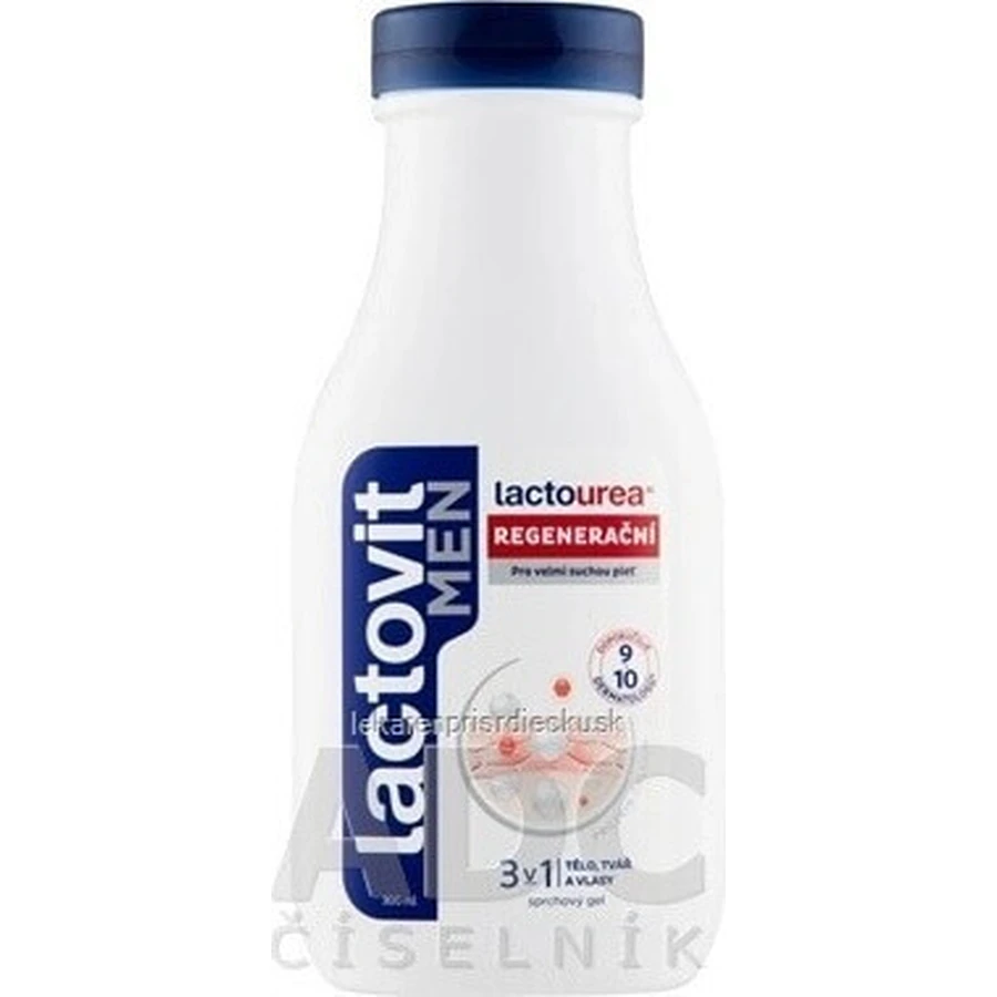 Lactovit MEN Lactourea 3 в 1 Гель для душа 1×300 мл, гель для душа: цены и характеристики
