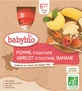 Babybio doypack яблоко, мархуа, банан 4 x 90 г