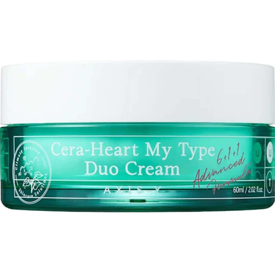 Cera-Heart My Type Duo Cream - Зволожуючий дуо-крем з керамідами, AXIS-Y, 60 мл: ціни та характеристики