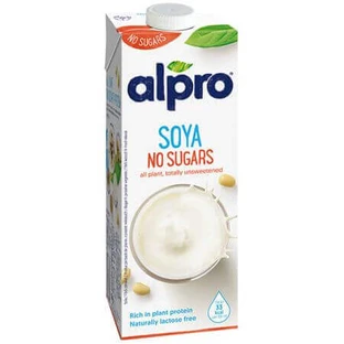 Несолодкий рослинний соєвий напій, 1л, Alpro