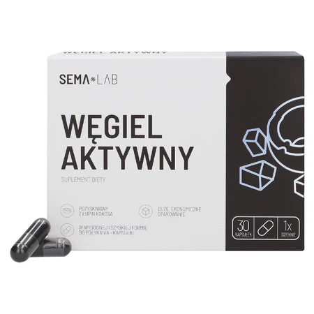 SEMA Lab Активированный уголь, 30 капсул: цены и характеристики