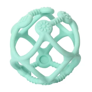 BabyOno Ortho, силіконовий прорізувач для зубів, кліщ, від народження, 1 шт.