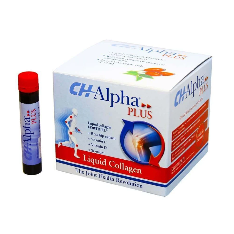 Рідкий колаген Gelita Health Ch Alpha Plus, 30 питних ампул: ціни та характеристики