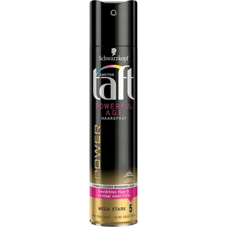 Лак для волосся Schwarzkopf Taft Power 1×250 мл, лак для волосся: ціни та характеристики