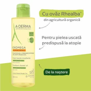 Олія для душу A-Derma Exomega Exomega Control, 500 мл