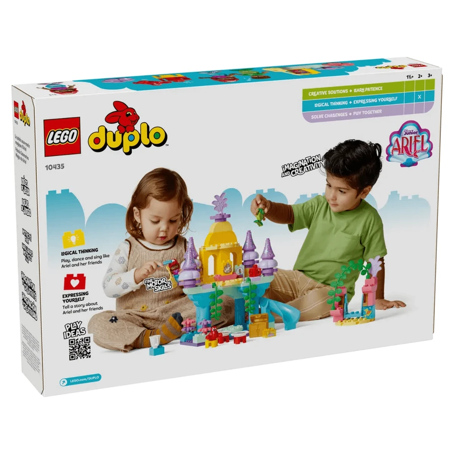 Чарівний підводний палац Аріель, 2+ років, 10435, Lego Duplo: ціни та характеристики