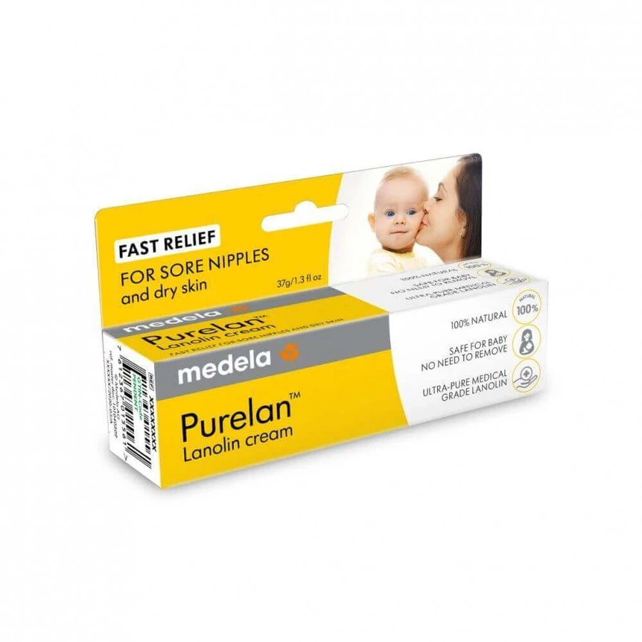 Крем для сосков Medela Purelan с ланолином, 37 г: цены и характеристики