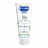 Очищуючий гель для волосся і тіла 2 в 1 без мила, 200 мл, Mustela