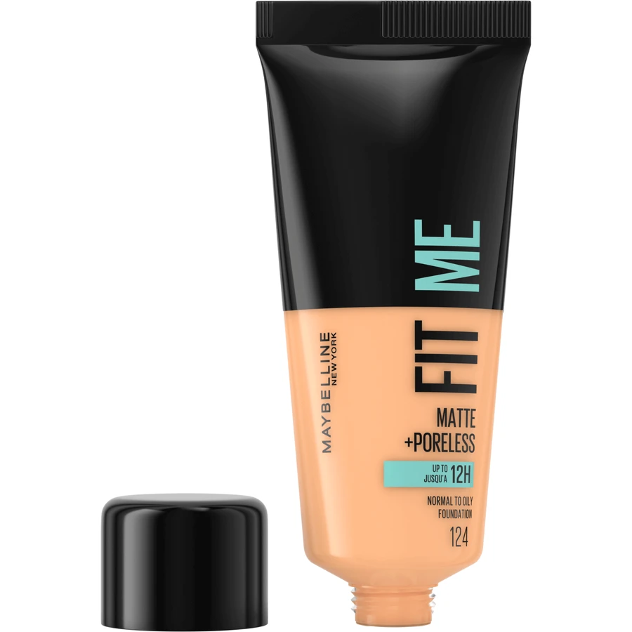 Maybelline New York Fit Me! Матовый макияж без пор 124 Мягкий песок, 30 мл: цены и характеристики