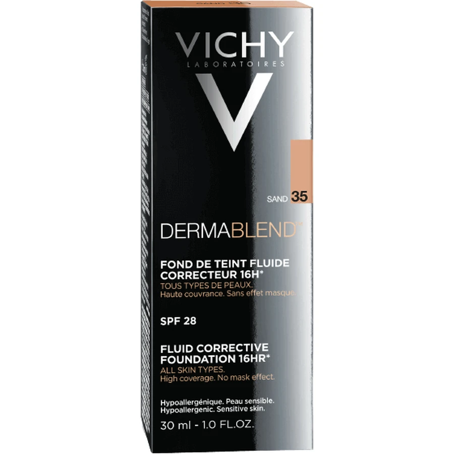 Коригувальний макіяж Vichy Dermablend 35 30 мл: ціни та характеристики