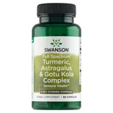 Swanson Full Spectrum Turmeric Astragalus & Gotu Kola Complex, 60 капсул