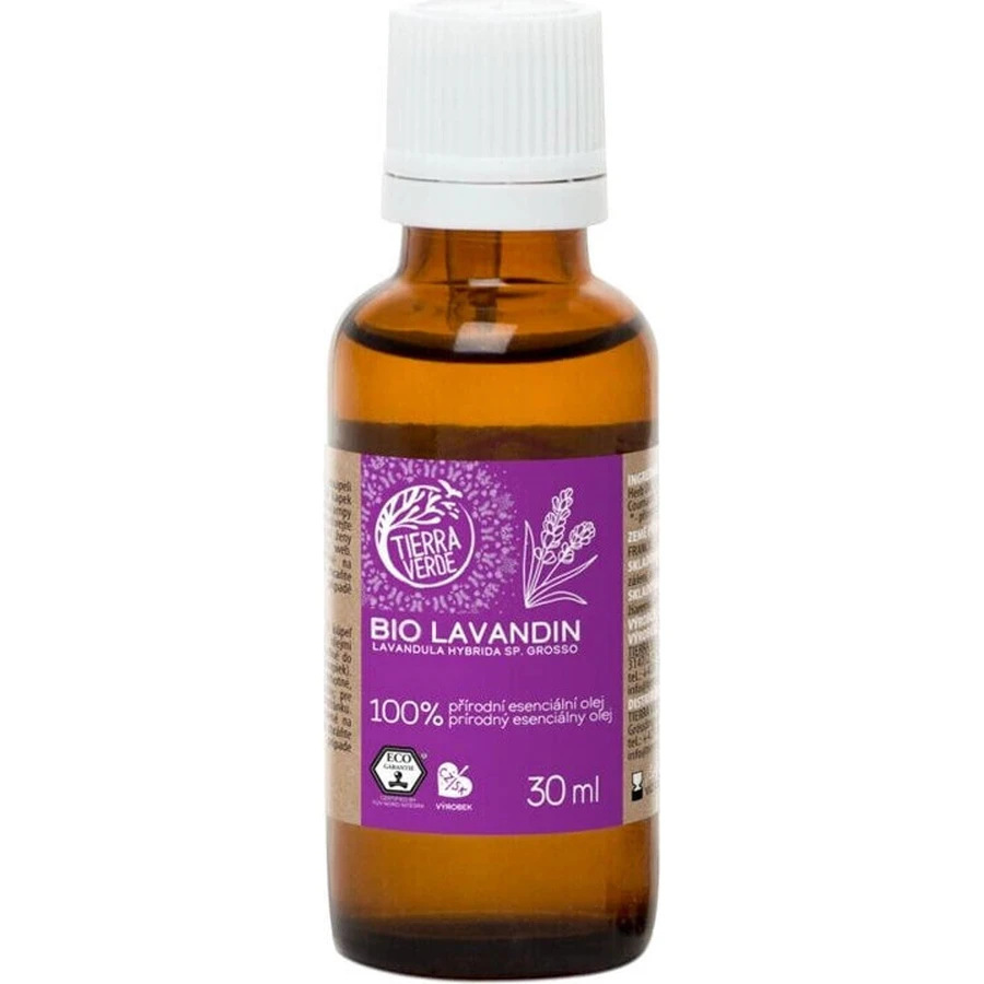 Ефірна олія Tierra Verde Bio Lavandin 30 мл 1×1 шт, олія: ціни та характеристики