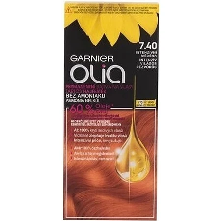 Garnier Olia стійка фарба для волосся 7.40 Набір для перманентної фарби для волосся інтенсивної міді 1×1: ціни та характеристики