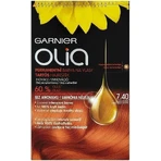 Garnier Olia стійка фарба для волосся 7.40 Набір для перманентної фарби для волосся інтенсивної міді 1×1: ціни та характеристики