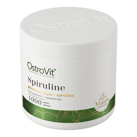 Спирулина OstroVit Spirulina, 1000 веганських таблеток: цены и характеристики