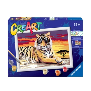 Раскраска по номерам Тигр, Ravensburger