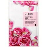 Mizon Joyful Time essence mask Rose hydrated pore tightening sheet mask 23 g