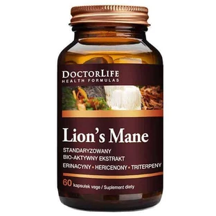 Ежовик гребенчатый Doctor Life Lion's Mane, 60 капсул