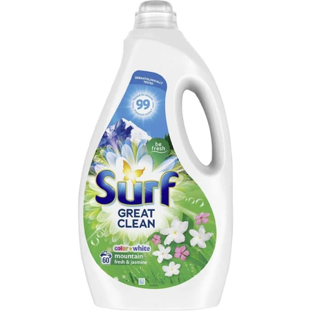 Гель для прання Surf Mountain Fresh 3 л: ціни та характеристики