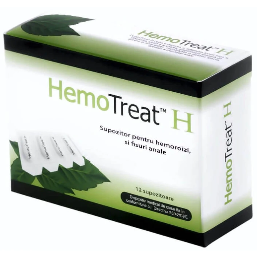 ГемоТрит GlobalTreat HemoTreat H від геморою, супозиторії, 12 штук: ціни та характеристики