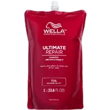 Шампунь Wella Professionals Ultimate Repair из АНА и Омега 9 для поврежденных волос, рефил, 1 л